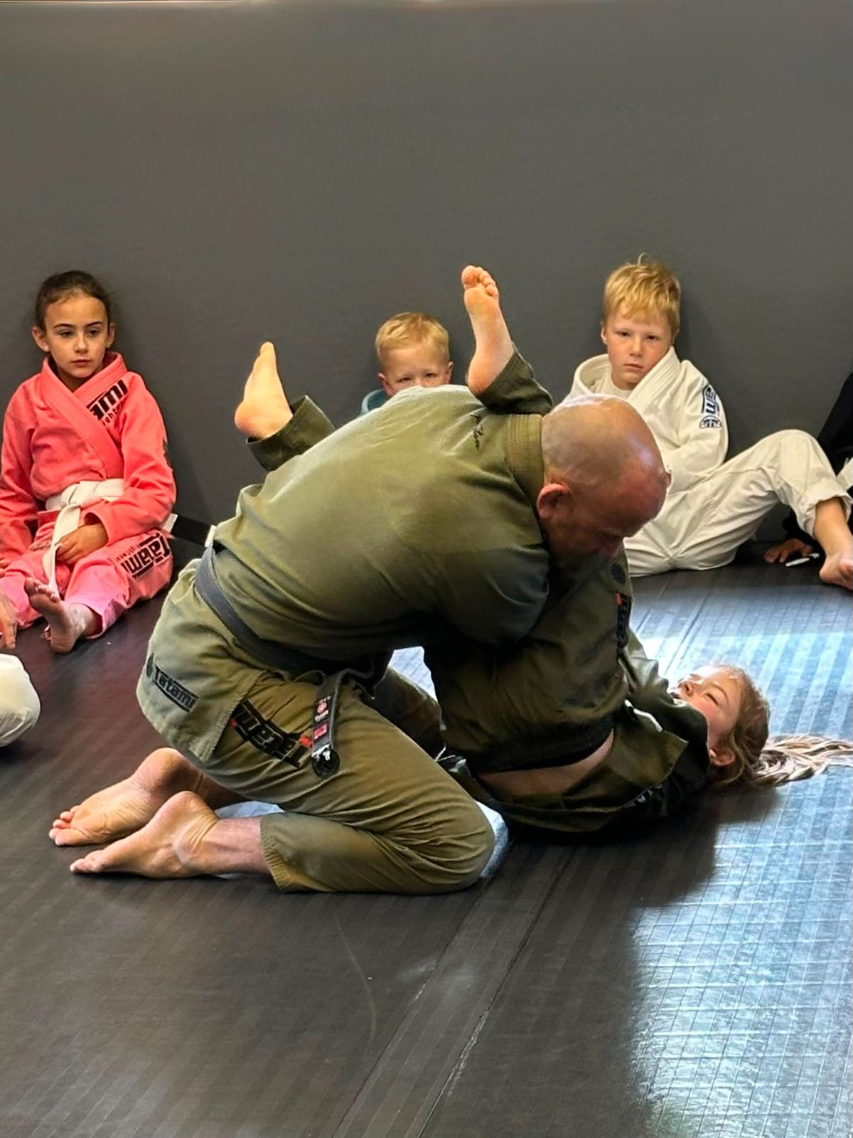 Kids class demonstration