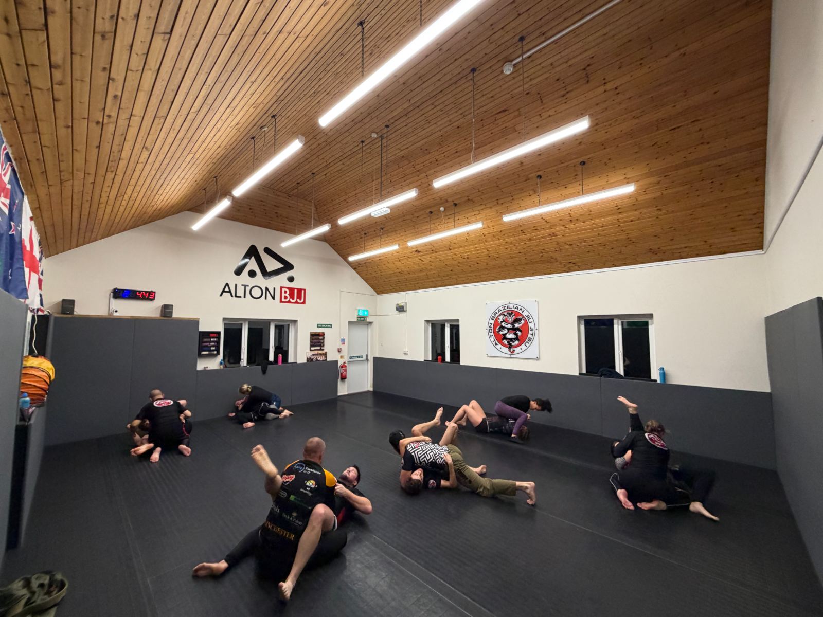 Sparring across the hall