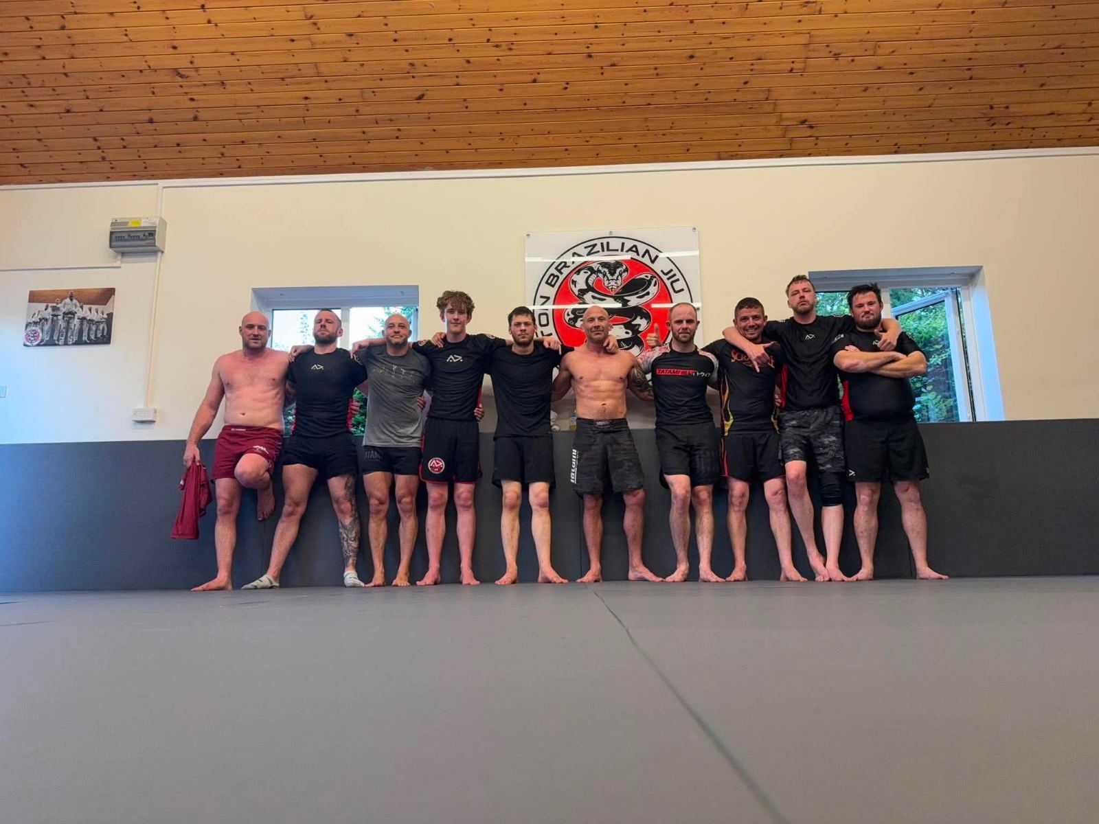 After a hard No Gi session